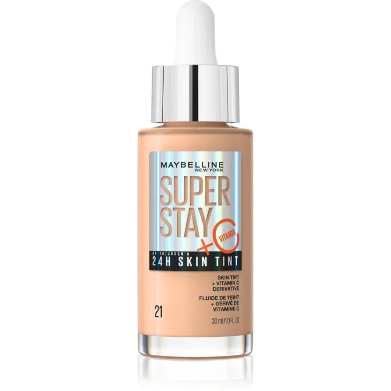 MAYBELLINE NEW YORK SuperStay Vitamin C Skin Tint serum za poenotenje tona kože odtenek 21 30 ml