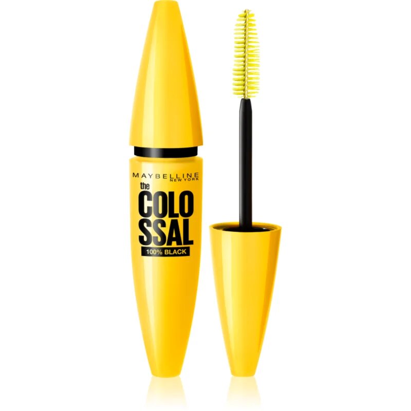 MAYBELLINE NEW YORK The Colossal 100% Black maskara odtenek Black 10.7 ml