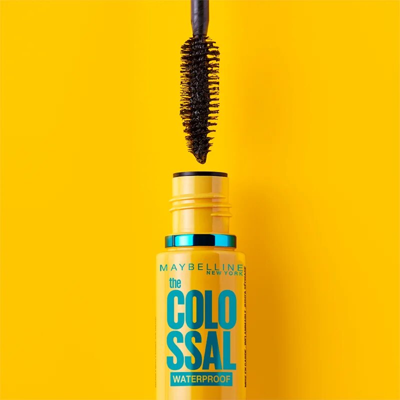 MAYBELLINE NEW YORK The Colossal vodoodporna maskara za volumen odtenek Black 10 ml