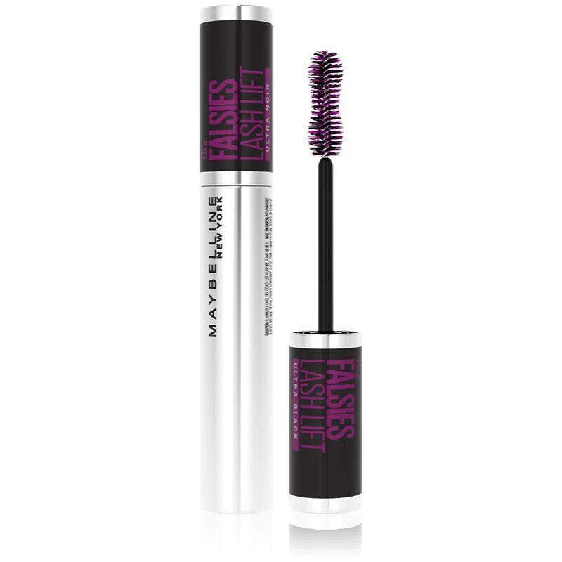 MAYBELLINE NEW YORK The Falsies Lash Lift Extra Black maskara za zgostitev in podaljšanje trepalnic 9.6 ml