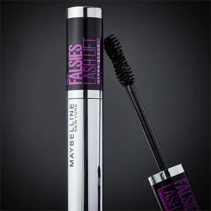 MAYBELLINE NEW YORK The Falsies Lash Lift Extra Black maskara za zgostitev in podaljšanje trepalnic 9.6 ml