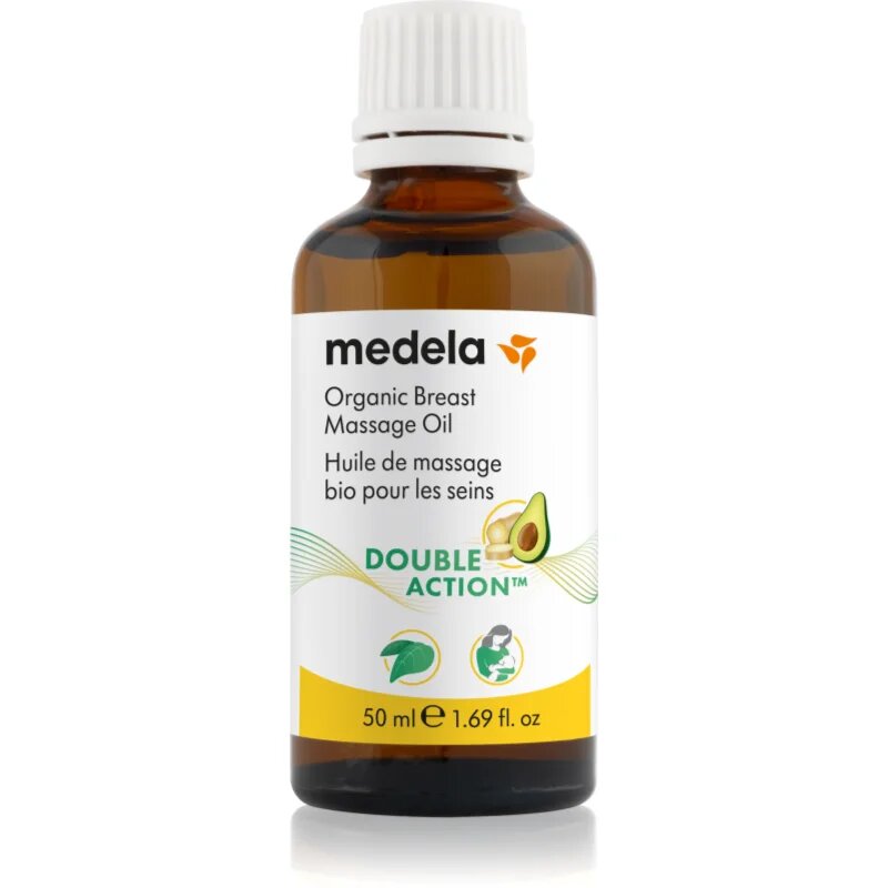 Medela Organic Breast Massage Oil masažno olje za prsi 50 ml