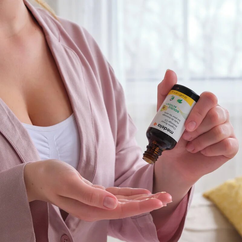 Medela Organic Breast Massage Oil masažno olje za prsi 50 ml