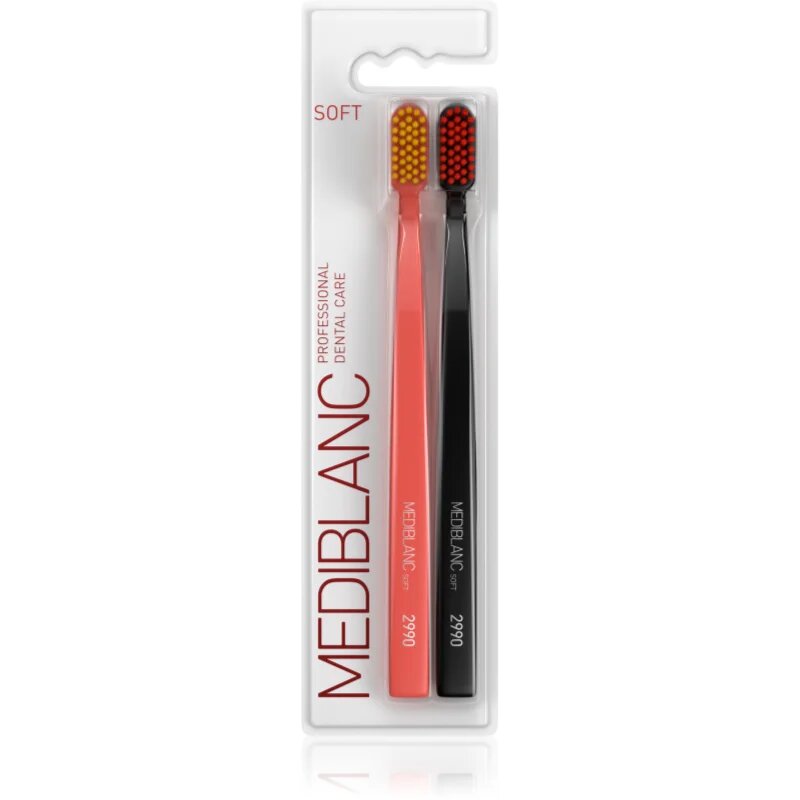 MEDIBLANC 2990 Soft zobne ščetke soft 2 kos