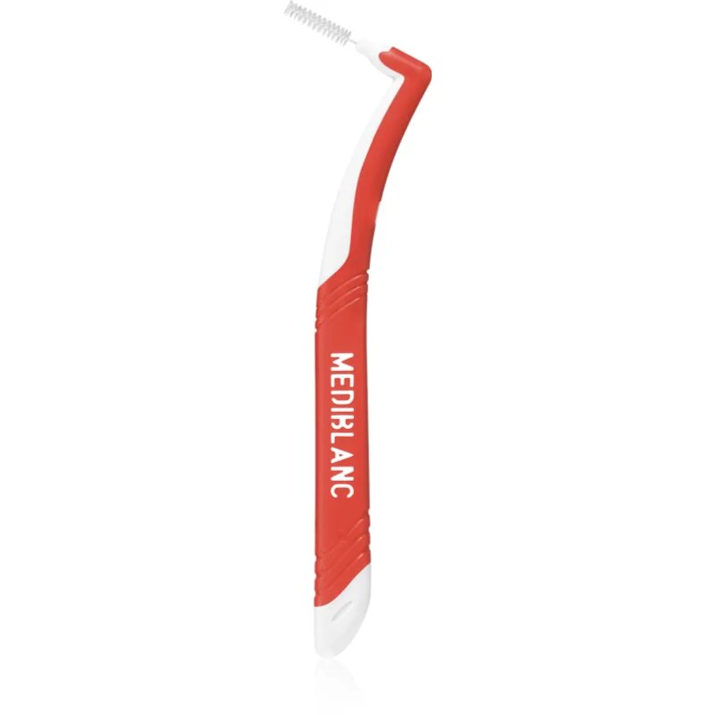 MEDIBLANC Interdental Pick-brush Angle medzobna ščetka 6 ks 05 mm Red 6 kos