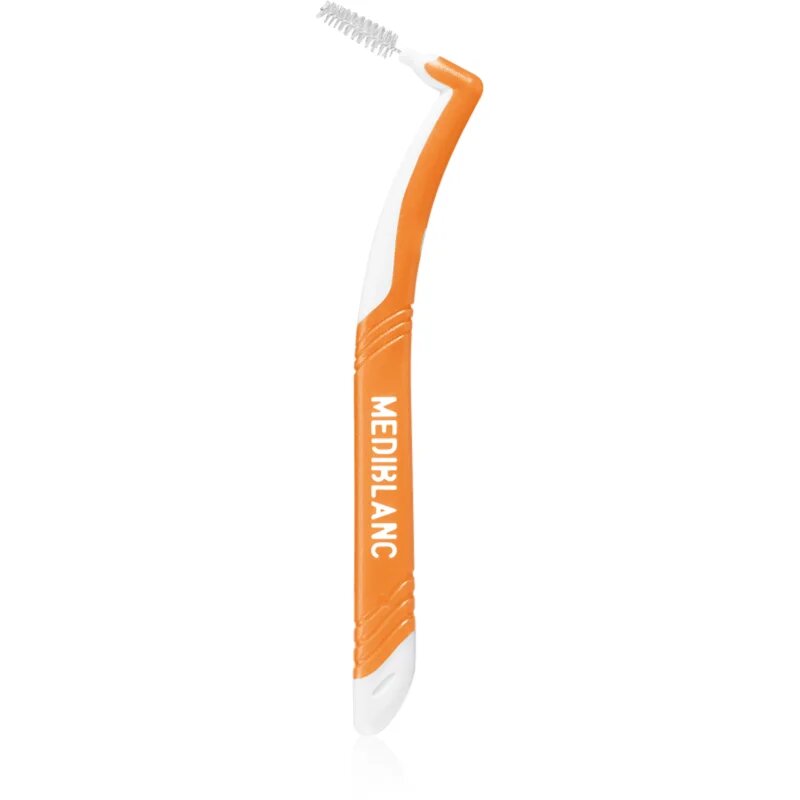 MEDIBLANC Interdental Pick-brush Angle medzobna ščetka 6 ks 07 mm Yellow 6 kos