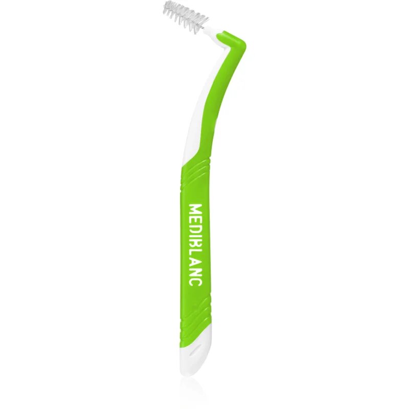 MEDIBLANC Interdental Pick-brush Angle medzobna ščetka 6 ks 08 mm Green 6 kos
