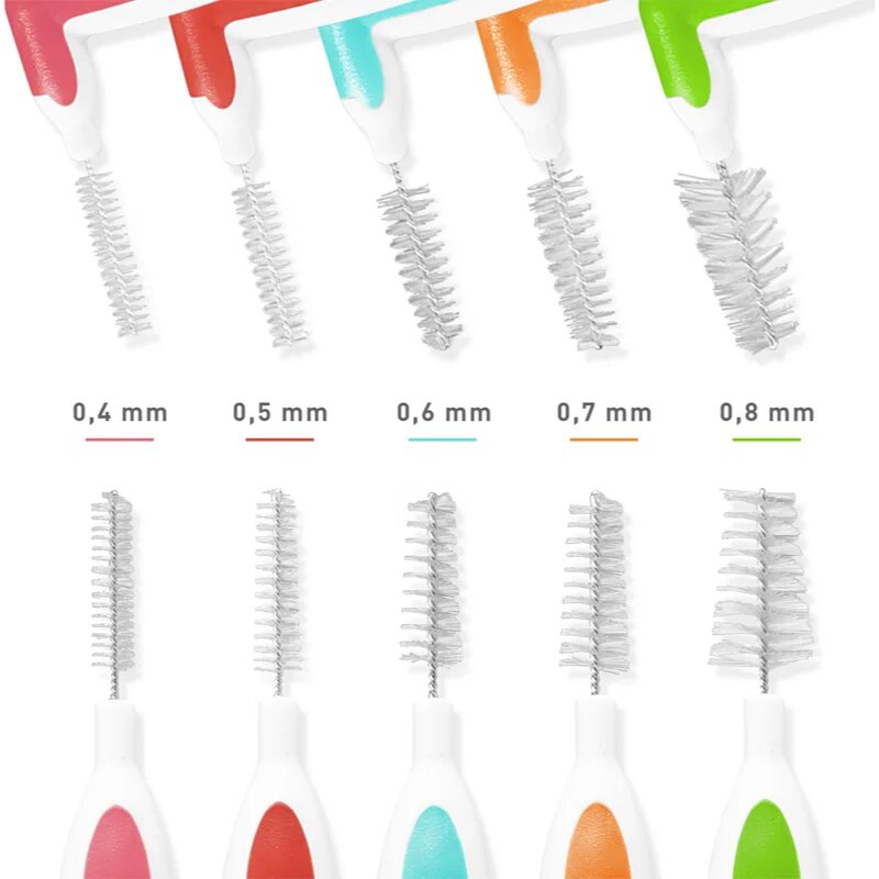 MEDIBLANC Interdental Pick-brush Mix medzobna ščetka 5 kos