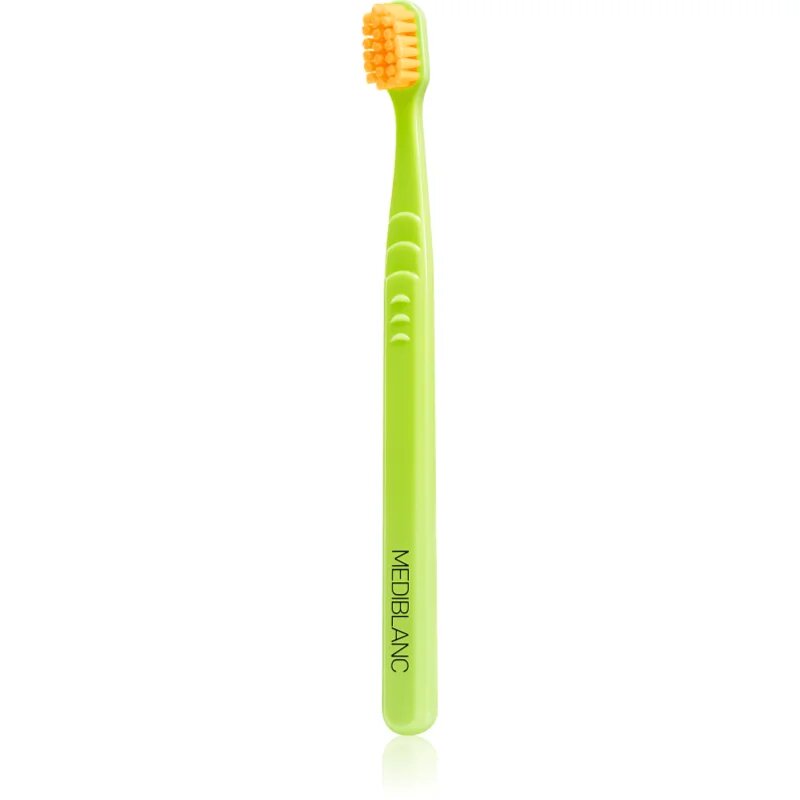 MEDIBLANC KIDS & JUNIOR Ultra Soft zobna ščetka za otroke ultra soft Green Blue 2 kos