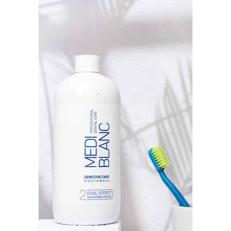 MEDIBLANC Sensitive Care ustna voda za občutljive zobe in dlesni 500 ml