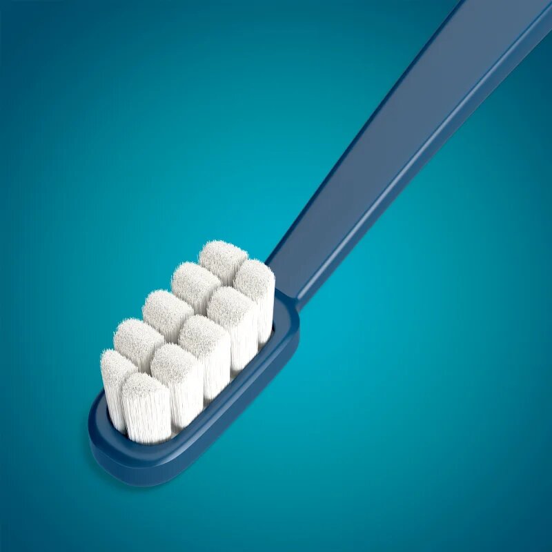 MEDIBLANC Toothbrush Silk zobna ščetka z mehkimi ščetinami 4 kos
