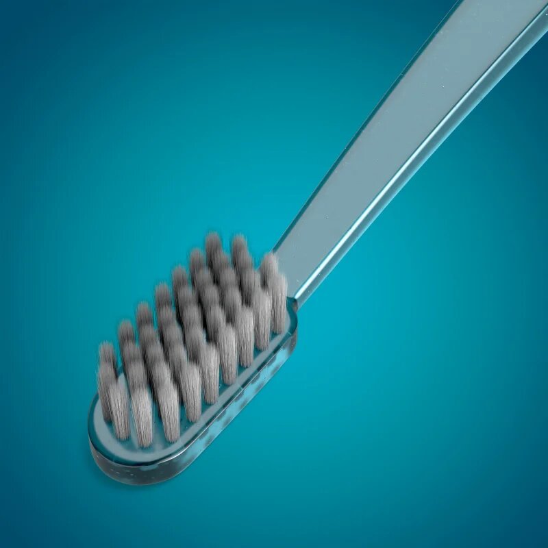 MEDIBLANC Toothbrush Super Soft zobna ščetka s srebrnimi ščetinami