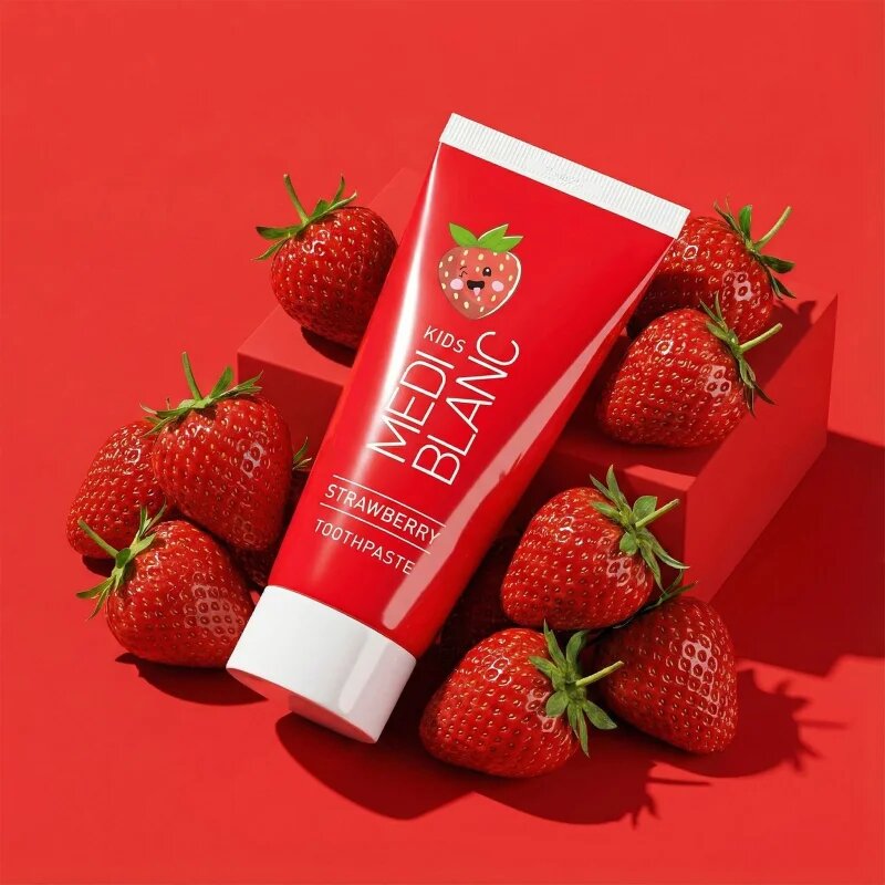 MEDIBLANC Toothpaste KIDS otroška zobna pasta Strawberry 50 ml