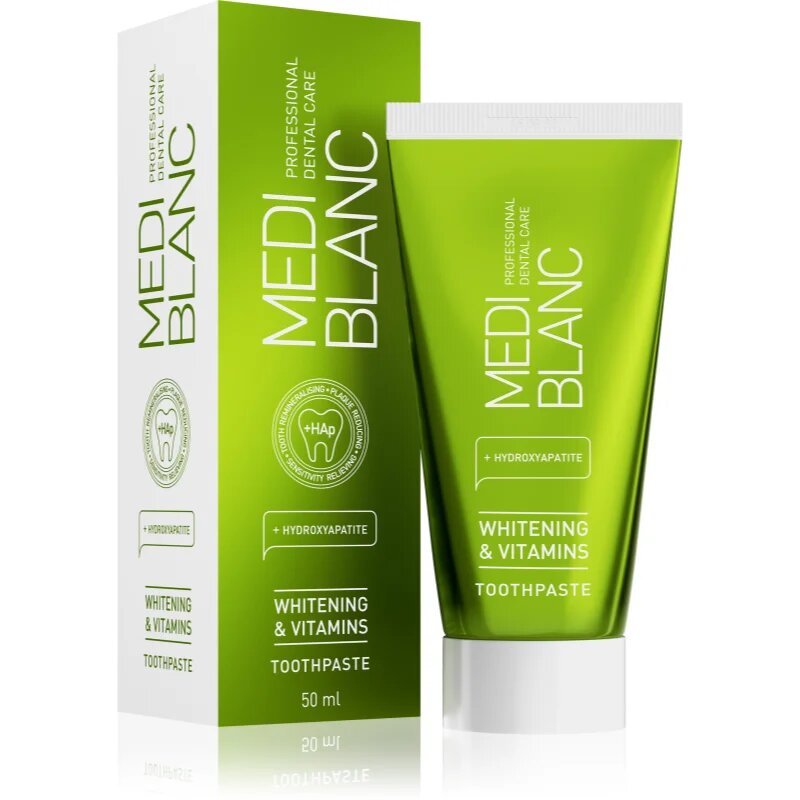 MEDIBLANC Toothpaste Vitamin-Enriched belilna zobna pasta z vitamini 50 ml