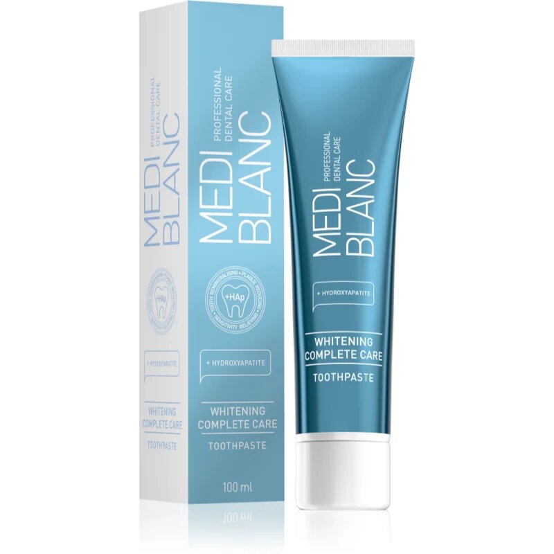 MEDIBLANC Whitening Complete zobna pasta za beljenje zob 100 ml