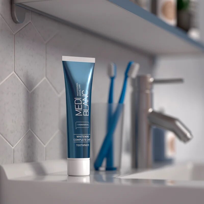 MEDIBLANC Whitening Complete zobna pasta za beljenje zob 100 ml