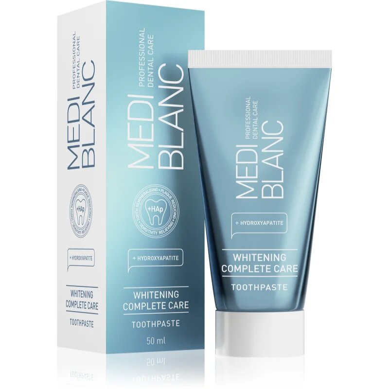 MEDIBLANC Whitening Complete zobna pasta za beljenje zob 50 ml