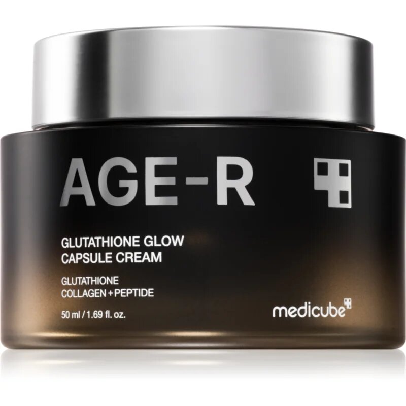 Medicube Age-R Glutathione Glow Capsule Cream intenzivna krema proti gubam za osvetljevanje kože in hidratacijo 50 ml