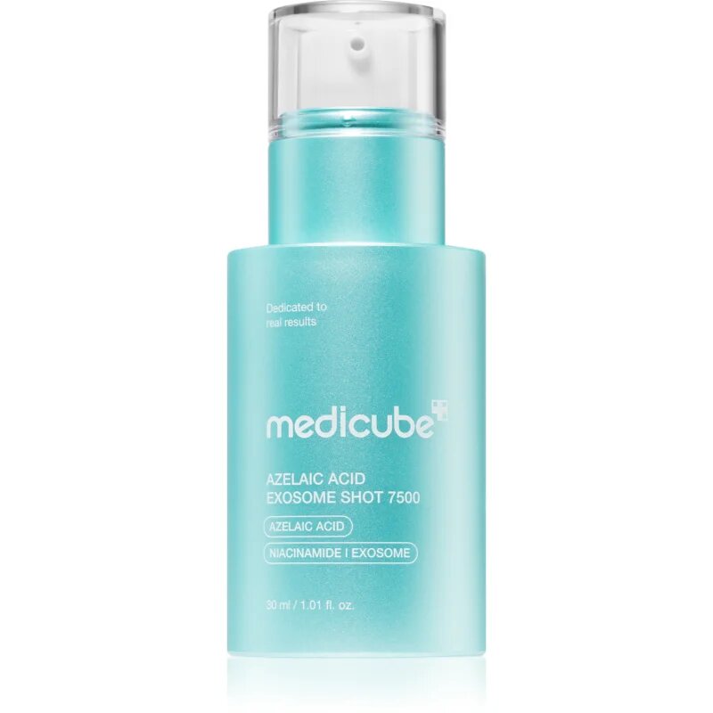 Medicube Azelaic Acid Exosome Shot Serum 7500 serum za osvetljevanje za razširjene pore 30 ml