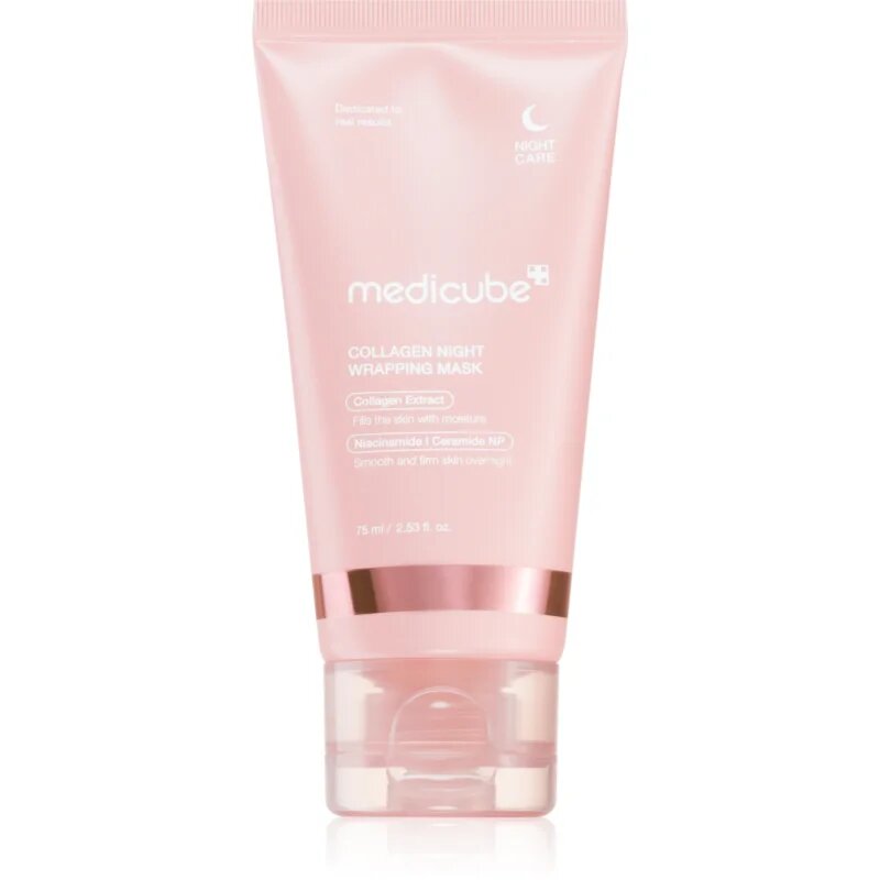 Medicube Collagen Night Wrapping Mask učvrstitvena maska čez noč s kolagenom 75 ml