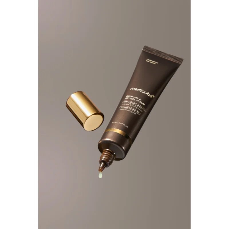 Medicube Deep Vita A Retinol Serum serum z retinolom proti gubam s hranilnim učinkom 30 ml