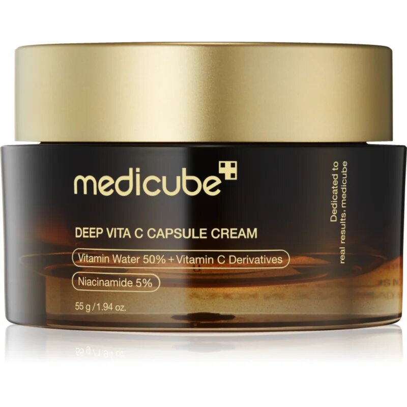 Medicube Deep Vita C Capsule Cream posvetlitvena krema za kožo s hiperpigmentacijo 55 g