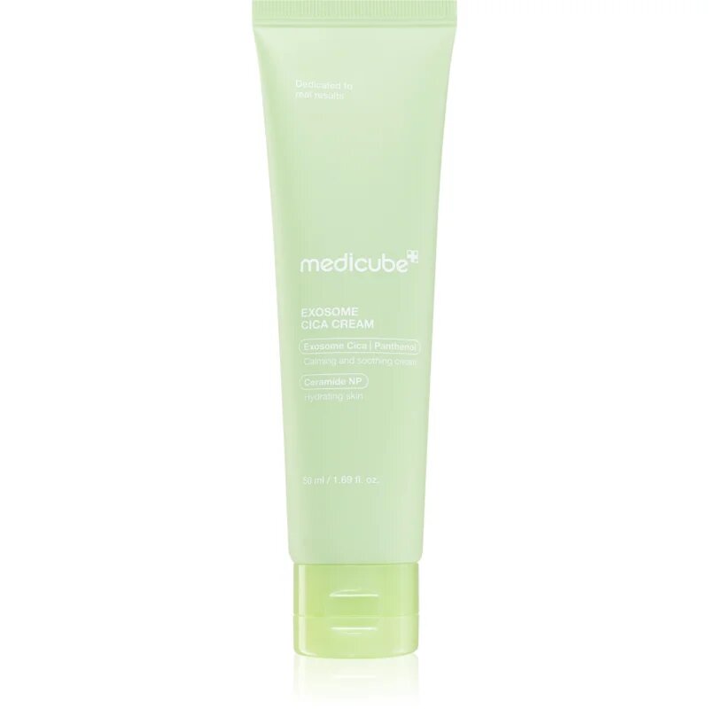 Medicube Exosome CICA Cream vlažilna krema za obraz s pomirjajočim učinkom 50 ml