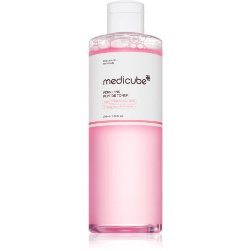 Medicube PDRN Pink Cica Soothing Toner posvetlitveni tonik za obraz za učvrstitev obraza 250 ml