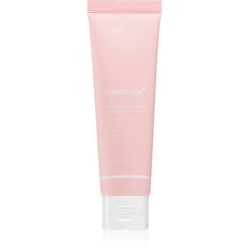 Medicube PDRN Pink Hyaluronic Moisturizing Cream intenzivna vlažilna krema z učvrstitvenim učinkom 50 ml