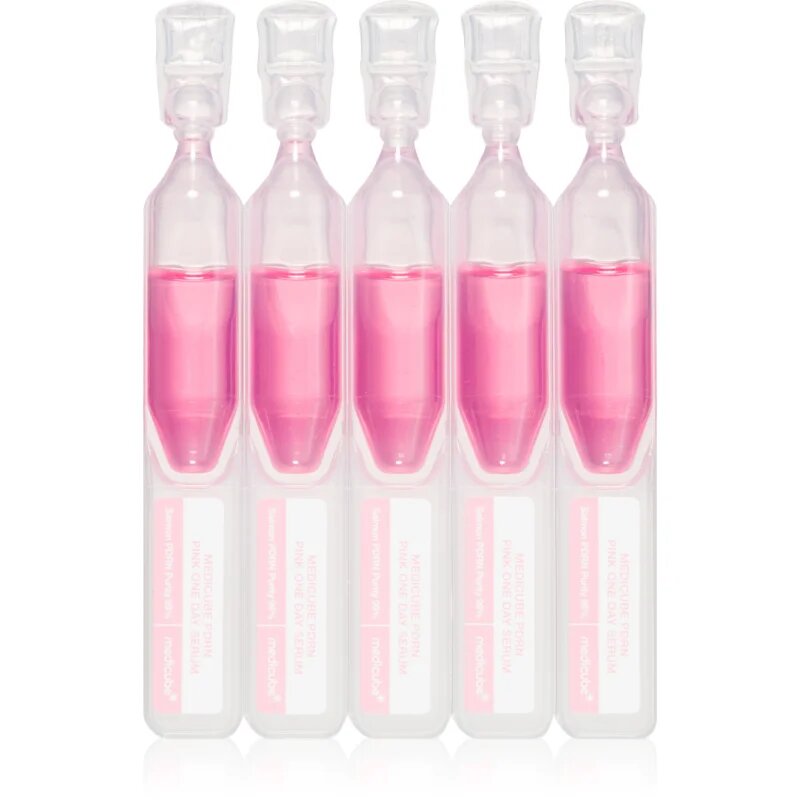Medicube PDRN Pink One Day Serum obnovitveni serum za obraz za osvetljevanje kože in hidratacijo 10x1.5 ml