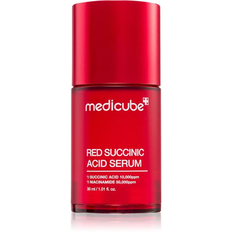 Medicube Red Succinic Acid Serum serum za osvetljevanje z vlažilnim učinkom 30 ml
