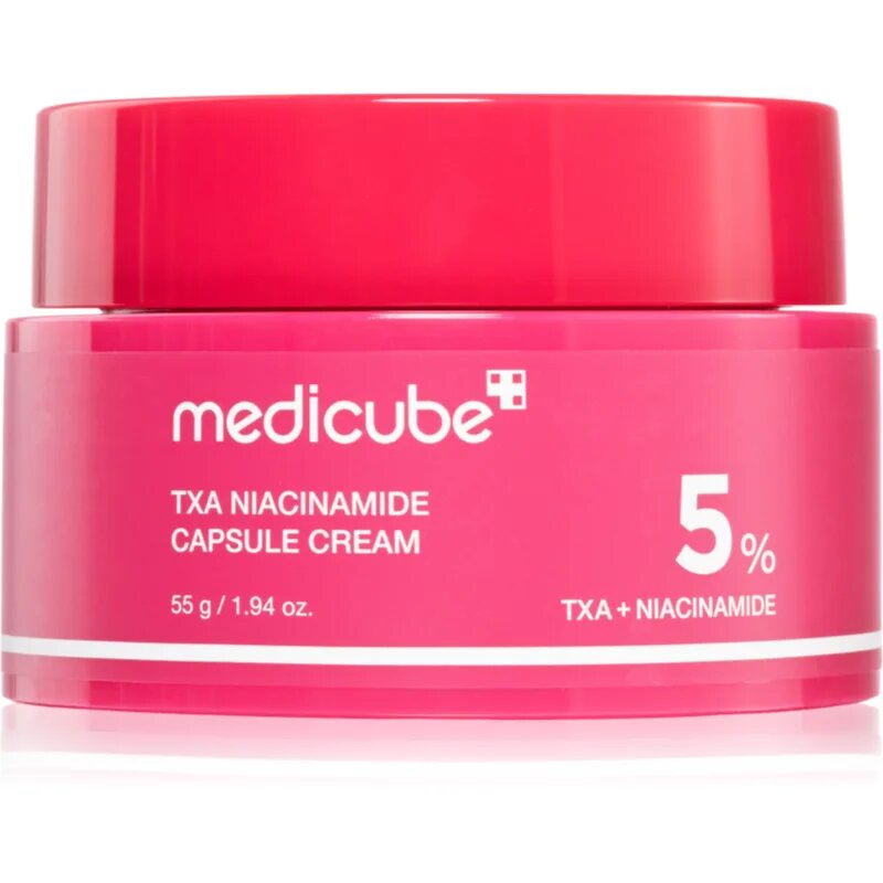 Medicube TXA Niacinamide Capsule Cream krema za posvetljevanje proti temnim madežem 55 ml
