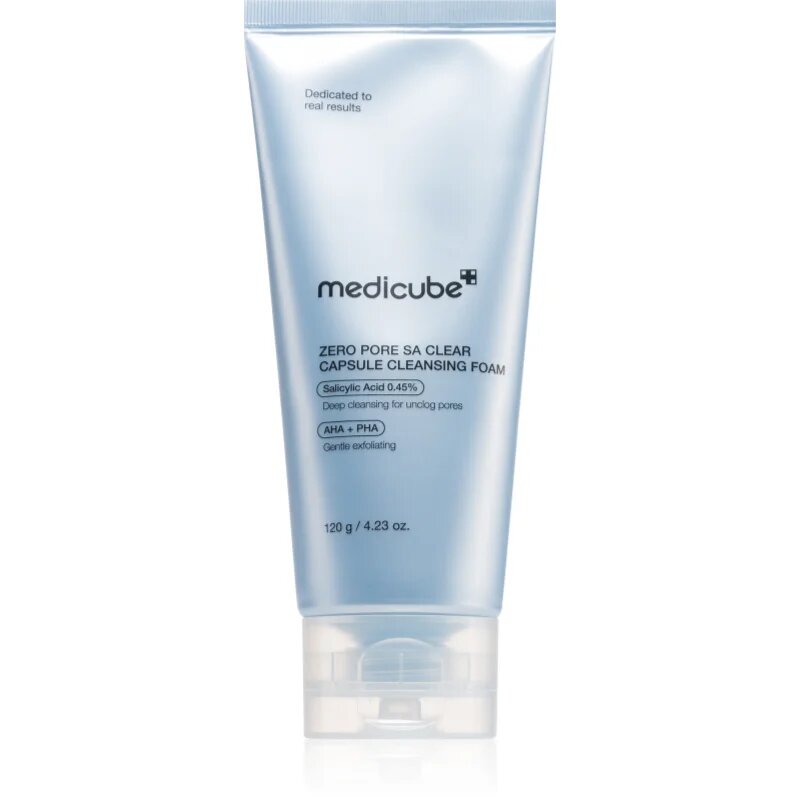 Medicube Zero Pore Capsule Cleansing Foam globinsko čistilna pena z učinkom eksfoliacije 120 g