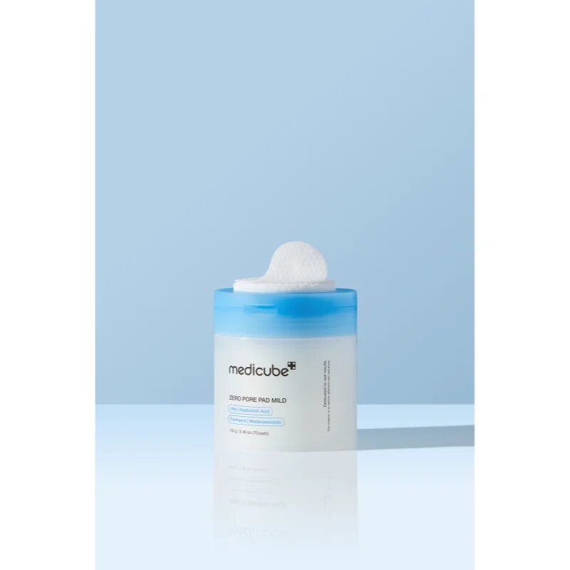 Medicube Zero Pore Pad Mild piling blazinice za obraz za občutljivo kožo 70 kos