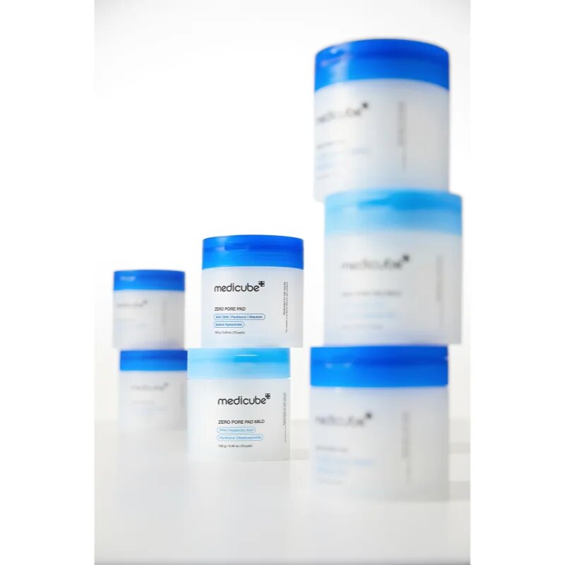 Medicube Zero Pore Pad Mild piling blazinice za obraz za občutljivo kožo 70 kos