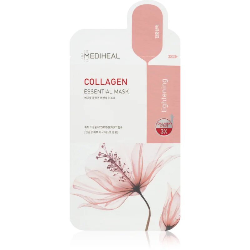 MEDIHEAL Essential Mask Collagen vlažilna tekstilna maska s kolagenom 24 ml