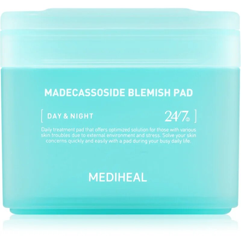 MEDIHEAL Madecassoside Blemish Pad tonizirajoče blazinice proti nepravilnostim na koži 100 kos