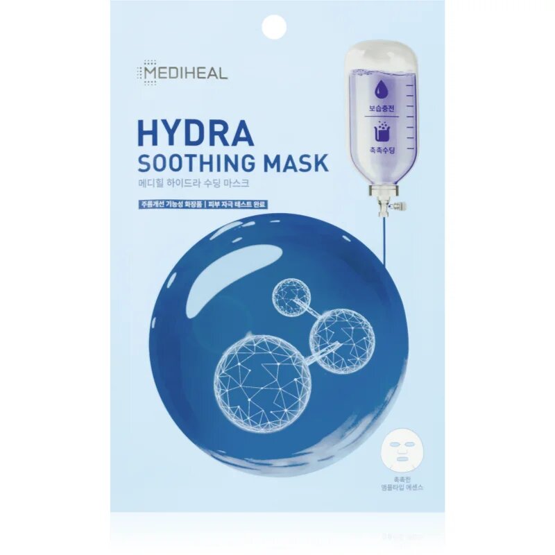 MEDIHEAL Soothing Mask Hydra vlažilna tekstilna maska 20 ml