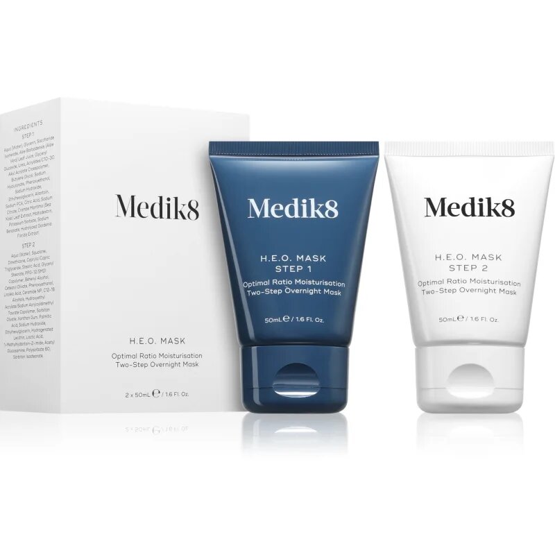 Medik8 H. E. O. Mask nočna vlažilna maska 2x50 ml