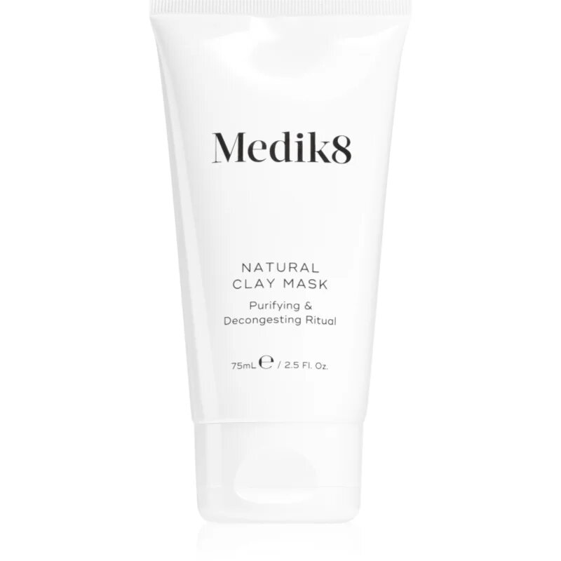 Medik8 Naural Clay Mask maska iz ilovice za mastno in problematično kožo 75 ml