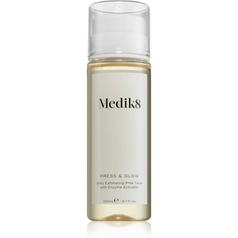 Medik8 Press & Glow eksfoliacijski čistilni tonik 200 ml