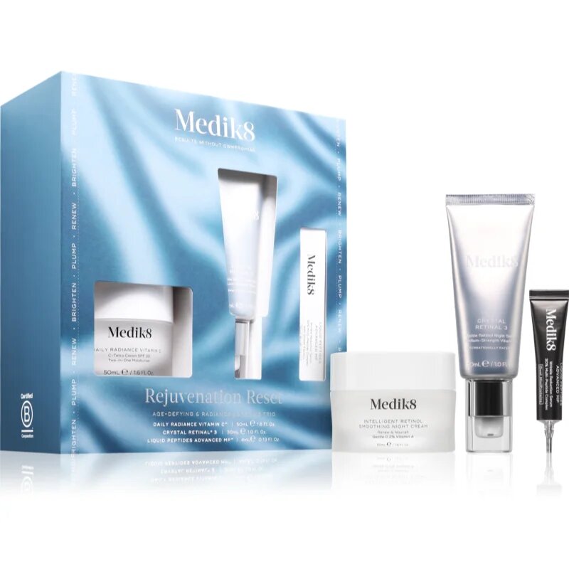 Medik8 Rejuvenation Reset darilni set za pomladitev kože za ženske