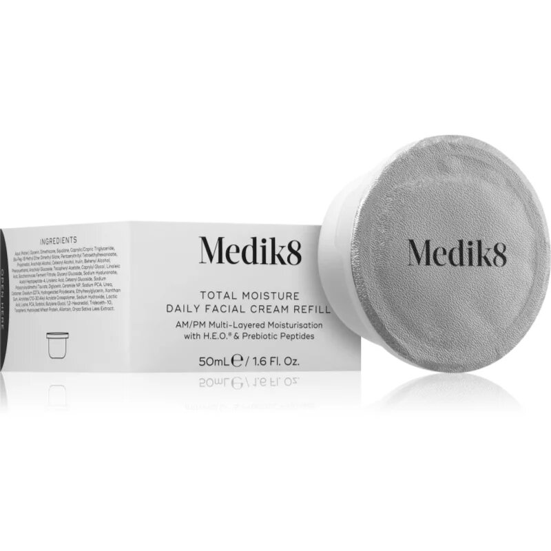 Medik8 Total Moisture dnevna krema polnilo 50 ml