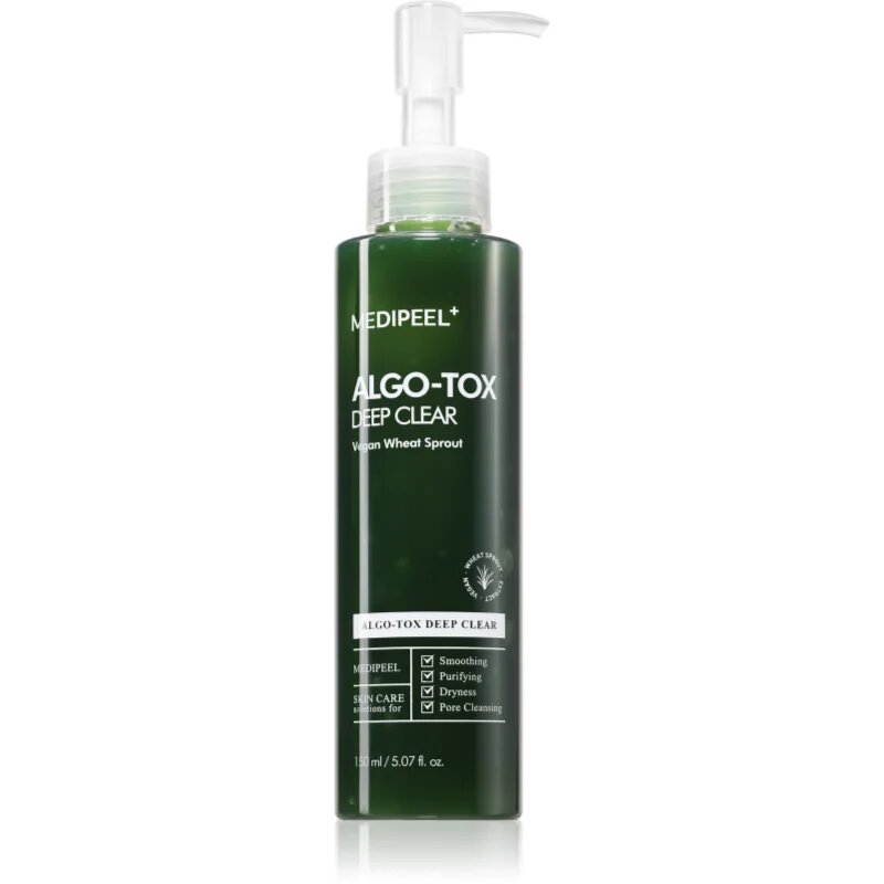 MEDIPEEL+ Algo-Tox Deep Clear čistilna pena za obraz 150 ml