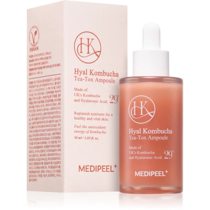 MEDIPEEL+ Hyal Kombucha vlažilni serum za obraz 50 ml