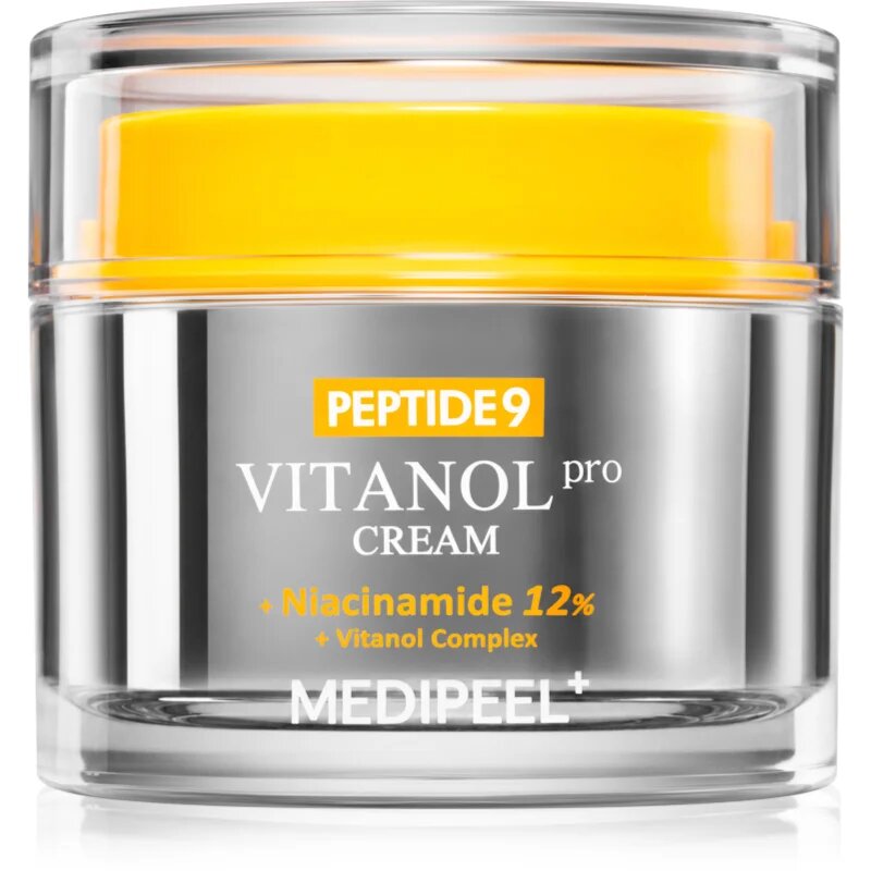 MEDIPEEL+ Peptide 9 Vitanol Cream Pro krema za poenotenje kože proti znakom staranja 50 g