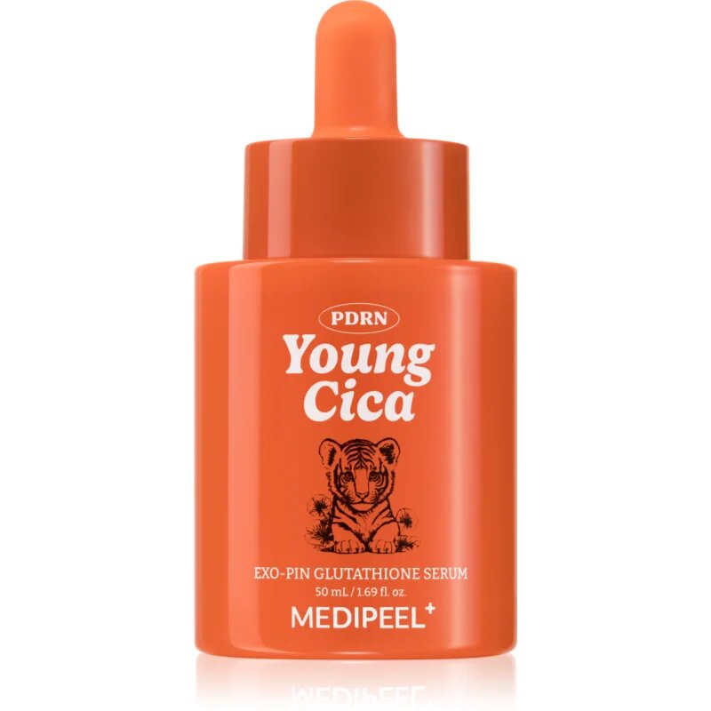 MEDIPEEL+ Young Cica PDRN Exo-Pin Glutathione Serum serum za osvetljevanje z regeneracijskim učinkom 50 ml