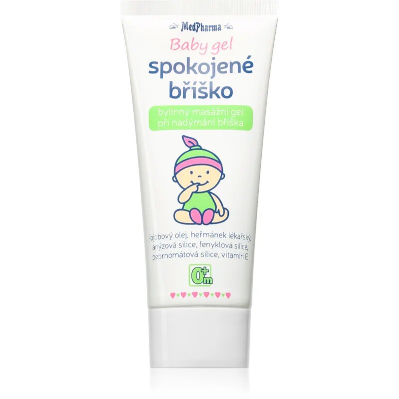 MedPharma baby gel Spokojené bříško masažni gel za otroke od rojstva 100 ml