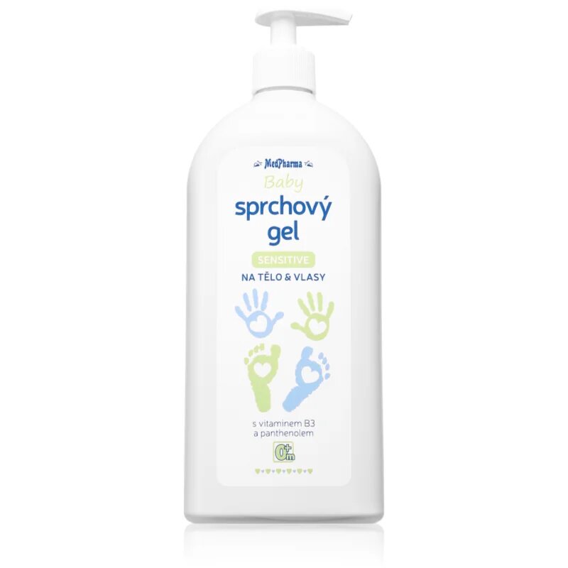 MedPharma Sprchový gel Sensitive baby šampon in gel za prhanje za otroke 500 ml