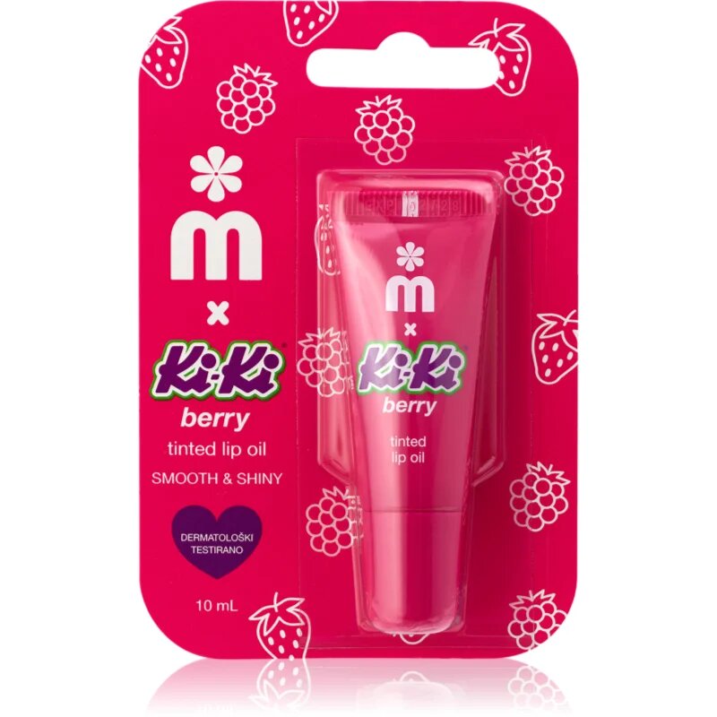 Melem KiKi Strawberry and Raspberry olje za ustnice 10 ml